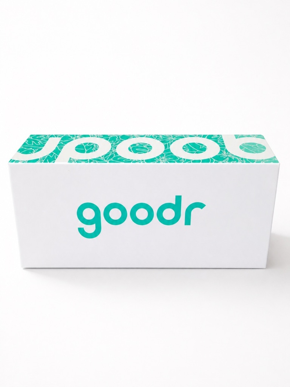 GOODR Sunglasses Case Box Magnetic Travel Storage EMPTY Replacement Green